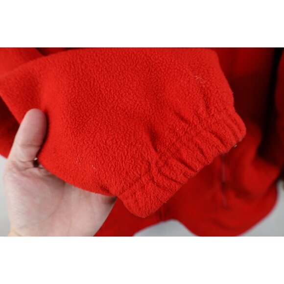 Vintage 90s Y2K Mens 2XL Distressed Brutus Ohio State University Fleece Jacket - Picture 12 of 16